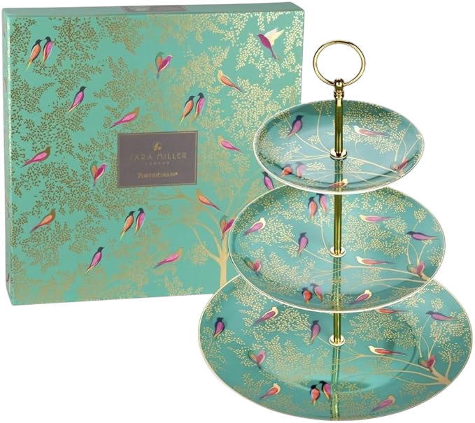 Sara Miller London Chelsea 3 Tier Cake Stand