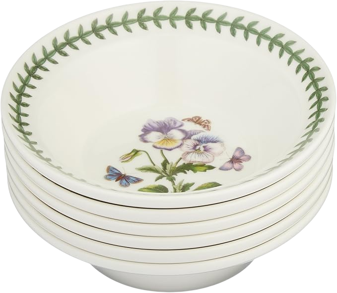 Botanic Garden 6.5" Cereal Bowl - Set of 6 by Portmeirion